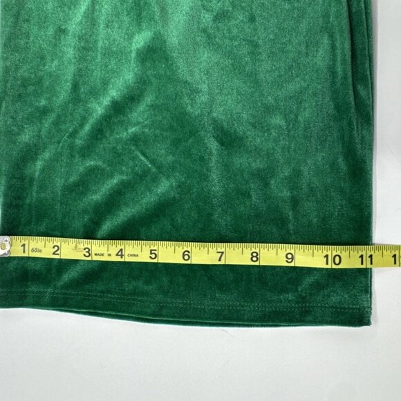 NOBO Christmas Bibs Nutcracker Elf Green Holiday Overalls Jumpsuit Juniors Large - Picture 10 of 10